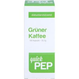 QUICKPEP grüner Kaffee Kapseln 100 St. (35,2 g)