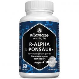 R-ALPHA-LIPONSÄURE 200 mg hochdosiert vegan Kaps. 60 St.