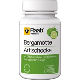 RAAB Vitalfood Bergamotte-Artischocke Kapseln 100 St.