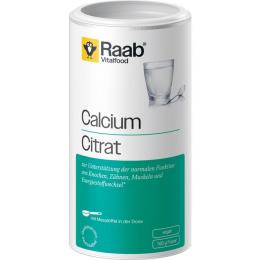 RAAB Vitalfood Calciumcitrat Pulver 160 g