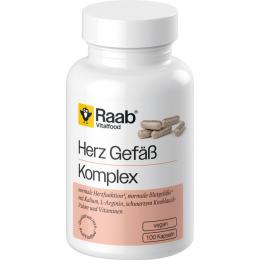 RAAB Vitalfood Herz Gefäß Komplex Kapseln 100 St.