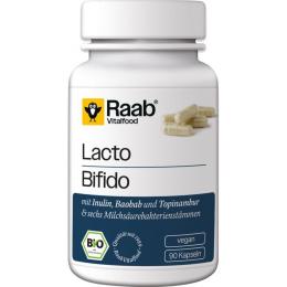 RAAB Vitalfood Lacto+Bifido Bio Kapseln 90 St.