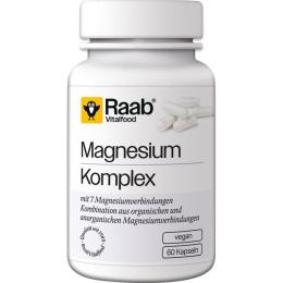 RAAB Vitalfood Magnesium Komplex Kapseln 60 St.