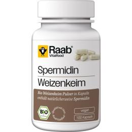 RAAB Vitalfood Spermidin Bio Kapseln 100 St. (60 g)