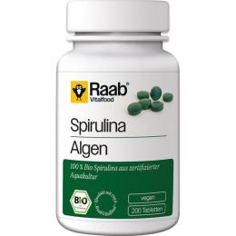 RAAB Vitalfood Spirulina Bio Tabletten 200 St.
