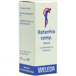 RATANHIA COMP äußerlich Lösung 20 ml Lösung