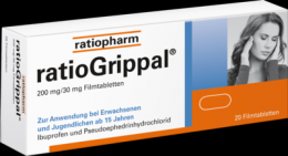 RATIOGRIPPAL 200 mg/30 mg Filmtabletten 20 St