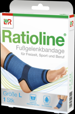 RATIOLINE active Fugelenkbandage Gr.L 1 St