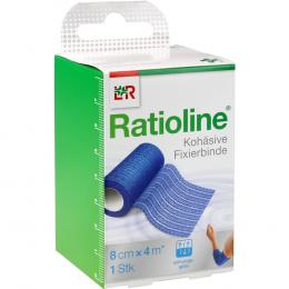 Ein aktuelles Angebot für RATIOLINE acute Fixierbinde kohäsiv 8 cmx4 m blau 1 St Binden Pflaster - jetzt kaufen, Marke Lohmann & Rauscher GmbH & Co. KG.