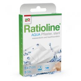 RATIOLINE aqua Duschpflaster Plus 10x15 cm steril 5 St