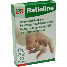 RATIOLINE elastic Fingerspezialverb.in 2 Grössen 20 St Verband