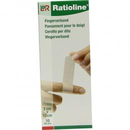 Ratioline elastic Fingerverband 2x12 cm 10 St Verband