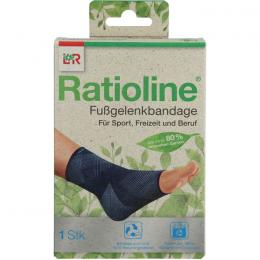 RATIOLINE Fußgelenkbandage Gr.S 1 St.