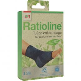 RATIOLINE Fussgelenkbandage Gr.XL 1 St Bandage