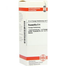 RAUWOLFIA D 4 Dilution 20 ml