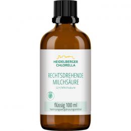 RECHTSDREHENDE Milchsäure 100 ml