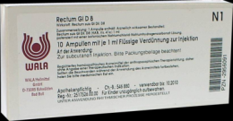 RECTUM GL D 8 Ampullen 10X1 ml