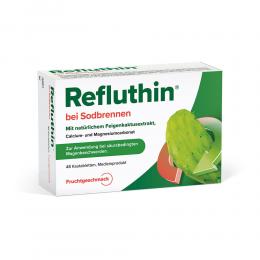 Ein aktuelles Angebot für Refluthin bei Sodbrennen mit Fruchtgeschmack 48 St Kautabletten Sodbrennen - jetzt kaufen, Marke Dr. Willmar Schwabe GmbH & Co. KG.