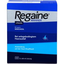 REGAINE Männer 50 mg/ml Lsg.z.Anw.a.d.Kopfhaut 180 ml