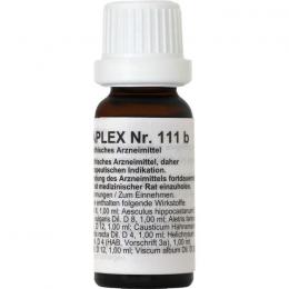 REGENAPLEX Nr.111 b Tropfen zum Einnehmen 15 ml