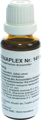 REGENAPLEX Nr.141 a Tropfen 30 ml