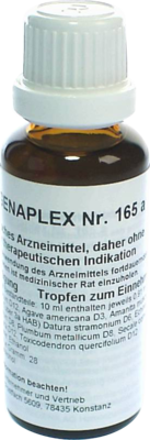 REGENAPLEX Nr.165 a Tropfen 30 ml