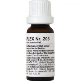 REGENAPLEX Nr.203 Tropfen zum Einnehmen 15 ml