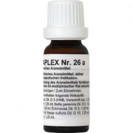 REGENAPLEX Nr.26 a Tropfen zum Einnehmen 15 ml