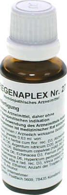 REGENAPLEX Nr.27 b Tropfen 30 ml