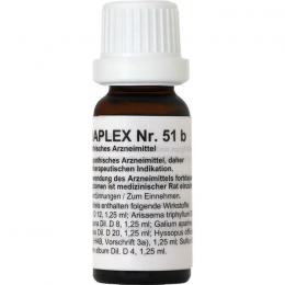 REGENAPLEX Nr.51 b Tropfen zum Einnehmen 15 ml