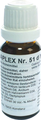 REGENAPLEX Nr.51 dN Tropfen 15 ml