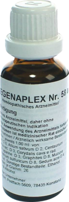 REGENAPLEX Nr.58 a Tropfen 30 ml
