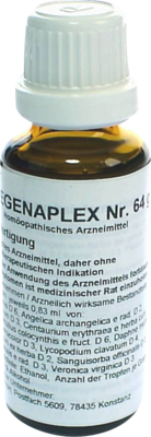 REGENAPLEX Nr.64 g Tropfen 30 ml