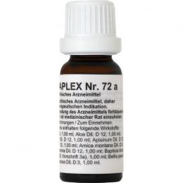 REGENAPLEX Nr.72 a Tropfen zum Einnehmen 15 ml