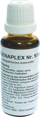 REGENAPLEX Nr.93 a Tropfen 30 ml