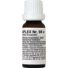 REGENAPLEX Nr.98 a Tropfen zum Einnehmen 15 ml