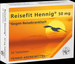 REISEFIT Hennig 50 mg Tabletten 20 St