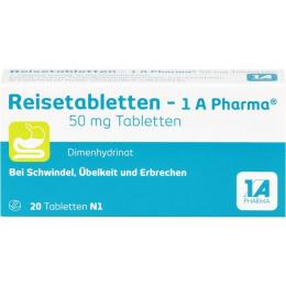 REISETABLETTEN-1A Pharma 20 St.