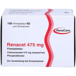 RENACET 475 mg Filmtabletten 100 St.