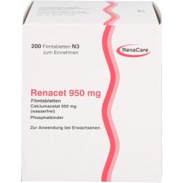 RENACET 950 mg Filmtabletten 200 St.