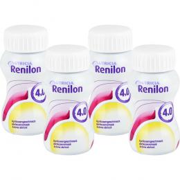 RENILON 4.0 Aprikosengeschmack flüssig 6 X 4 X 125 ml Flüssigkeit