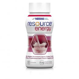 Resource energy Erdbeere/Himbeere 4 X 200 ml Flüssigkeit