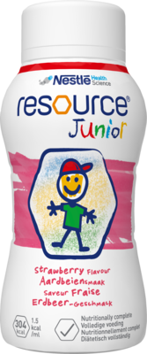 RESOURCE Junior Erdbeer-Geschmack flssig 6X4X200 ml