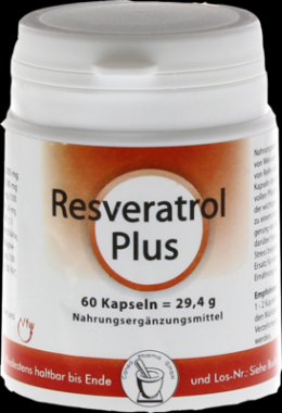 RESVERATROL PLUS Kapseln 29,4 g