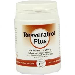 RESVERATROL PLUS Kapseln 60 St. (29 g)