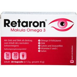 RETARON Makula Omega-3 Kapseln 30 St.