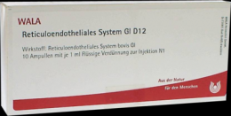 RETICULOENDOTHELIALES System GL D 12 Ampullen 10X1 ml