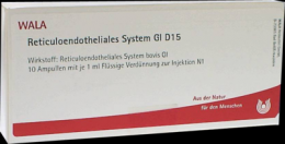 RETICULOENDOTHELIALES System GL D 15 Ampullen 10X1 ml