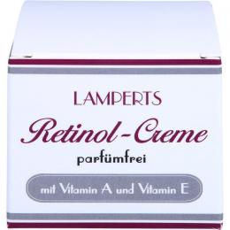 RETINOL CREME parfümfrei Lamperts 50 ml