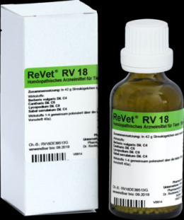 REVET RV 18 Globuli vet. 42 g